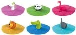 Leonardo Bambini Trinkglas-Deckel 6er Set, sp&uuml;lmaschinengeeignete Glas-Abdeckungen