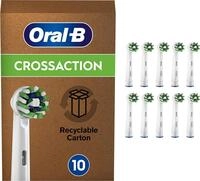 Oral-B CrossAction Aufsteckb&uuml;rsten f&uuml;r elektrische Zahnb&uuml;rste, 10 St&uuml;ck,