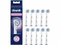 Oral-B Sensitive Clean Aufsteckbürsten für elektrische Zahnbürste, 10 Stück,