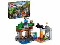 LEGO Minecraft Die verlassene Mine Bauset, Zombiehöhle mit Figuren: Schleim, Steve