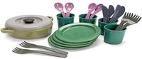 Dantoy XHP-2681 Green Bean 22 pcs Dinnerware Set