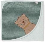 Sterntaler Kapuzenbadetuch Ben, B&auml;r Ben, Alter: ab 0 Monaten, 80 x 80 cm,...