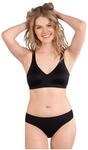 Naturana Damen BH, Schwarz, 64