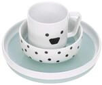 L&Auml;SSIG Geschirrset Porzellan Kindergeschirrset Teller Sch&uuml;ssel Tasse mit
