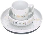 L&Auml;SSIG Geschirrset Porzellan Kindergeschirrset Teller Sch&uuml;ssel Tasse mit
