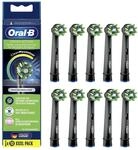 Oral-B Aufsteckb&uuml;rsten CrossAction Schwarz CleanMaximizer 10er