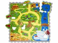 Hakuna Matte Puzzlematte für Babys Dinosaurier 1,2x1,2m – 16 Puzzlematten mit