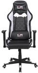 GAME ROCKER Gaming Stuhl G-20 Kunstleder schwarz/wei&szlig;, bis 110 kg belastbar