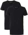 Petrol Industries Herren 2er-Pack T-Shirt Basic - V-Ausschnitt - Baumwolle - Kurzarm