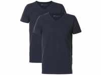 Petrol Industries - 2-er Pack Basic-T-Shirt V-Ausschnitt für Männer