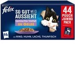 FELIX So gut wie es aussieht Gemischte Vielfalt in Gelee Katzennassfutter 44x85g FELIX So gut wie es aussieht Gemischte Vielfalt in Gelee Katzennassfutter 44x85g