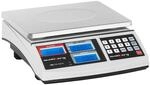 Steinberg Systems Z&auml;hlwaage 30 kg / 1 g 21 x 27 cm 3 LCD Inventurwaage