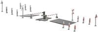 Viessmann 5108 H0 Bahnuebergang Kit