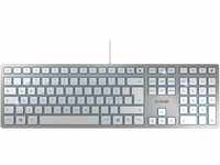 CHERRY KC 6000 SLIM, Ultraflache Design-Tastatur, Pan-Nordisches Layout (QWERTY),