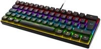 DELTACO Gaming DK430 &ndash; Mechanische Gaming Tastatur (RGB Beleuchtung, 60%, Red