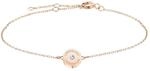 LIEBESKIND BERLIN Armband mit Zirkoniastein aus Edelstahl IP Ros&eacute;gold LJ-0552-B-20