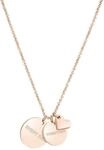 LIEBESKIND Ankerkette mit Anh&auml;ngern Edelstahl (ros&eacute;gold)