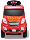 Ferbedo Feuerwehr Rutscher (mit Hupe, neues Design, Sirene, Blaulicht, Feuerwehrauto,