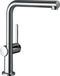 hansgrohe Talis M54 - K&uuml;chenarmatur, 1 Stahlart, Wasserhahn K&uuml;che mit Auslaufh&ouml;he