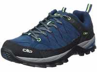 CMP Herren Rigel Low Wp Trekking Shoes, Blue Ink Yellow Fluo, 41 EU