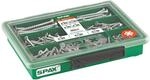 SPAX Universal Schrauben-Set f&uuml;r Heimwerken & M&ouml;belbau, 245 St&uuml;ck, 7...