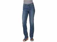 MAC Jeans Damen Melanie Straight Jeans, Blau (Blue D640), W34/L34