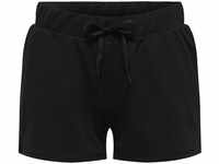 ONLY Damen ONPAYNA MW Train SWT NOOS Shorts, Print:W. Black & RED Black, S