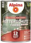 Alpina Holz-Wetterschutz-Farben &ndash; Salbeigr&uuml;n, halbdeckend &ndash; bis zu 12 Jahre