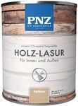 PNZ Holzlasur f&uuml;r Innen und Au&szlig;en | l&ouml;semitttelfreie Farblasur | Nachhaltig