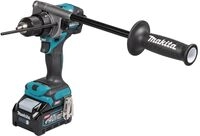 Makita HP001GM201 Schlagbohrmaschine 13 mm Brushless XGT + 2 Akkus 40 V max 4 Ah
