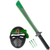 Simba 108042238 - Next Ninja Schwert und Maske mit Licht, Sound und Schussfunktion,