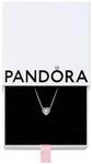 PANDORA Halskette 398425C01-45 Sterling Silber Frauen Herz in Relief