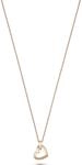 JETTE Damen-Kette 8 Zirkonia One Size, Ros&eacute;gold 32010179