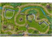 Stikkipix Dinosaurier Park Spielmatte (ähnlich Spielteppich) | SM07 | Dino
