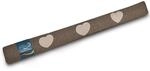 Beautissu Zugluftstopper 90 cm lang Tuuli - 1 kg Windstopper als T&uuml;rvorleger,