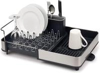 Joseph Joseph Extendable erweiterbarem Abtropfgestell mit abnehmbarem Besteckhalter,