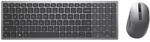 Dell KM7120W, Wireless, Multimedia, Tastatur und Maus Set, US International (QWERTY),