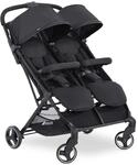 hauck Swift X Duo, Schwarz - Zwillingsbuggy f&uuml;r 2 Kinder ab Geburt bis je ca. 3