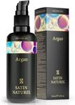Satin Naturel Bio Argan&ouml;l 100ml &ndash; 100% Reines Kaltgepresstes &Ouml;l &ndash; Nat&uuml;rliches