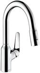 hansgrohe K&uuml;chenarmatur (Wasserhahn K&uuml;che 360&deg; schwenkbar, ausziehbare...