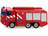 siku 1036003, Feuerwehr-Tanklöschfahrzeug Niederlande, Metall/Kunststoff, Rot,