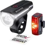 Sigma LED Fahrradlicht Set Aura 60 und Infinity | StVZO zugelassenes, akkubetriebenes