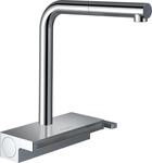 hansgrohe K&uuml;chenarmatur Aquno Select M81 (Wasserhahn K&uuml;che mit Schlauchbox und