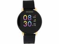Oozoo Smartwatch Unisex Fitnessuhr 43mm mit 20mm Silikonarmband für Damen und...