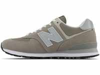 New Balance Herren NB 574 Sneakers, Grau, 42 EU Weit