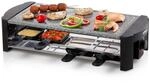 DOMO DO9186G Steingrill-Raclette mit 'Chill zone' - 8 P - 1300 W