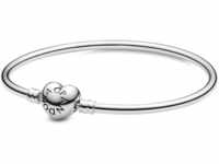 PANDORA Damen-Charm-Armband - 596268-17, Silber, 17cm