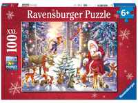 Ravensburger Kinderpuzzle - 12937 Waldweihnacht - Weihnachtspuzzle für Kinder...