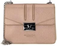 Seidenfelt Schultertasche Roros, lederfrei, Cross Copper