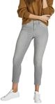 Angels 332 680007 Ornella Skinny Damen 7/8-Jeans Stretch mit G&uuml;rtelschlaufen Uni,